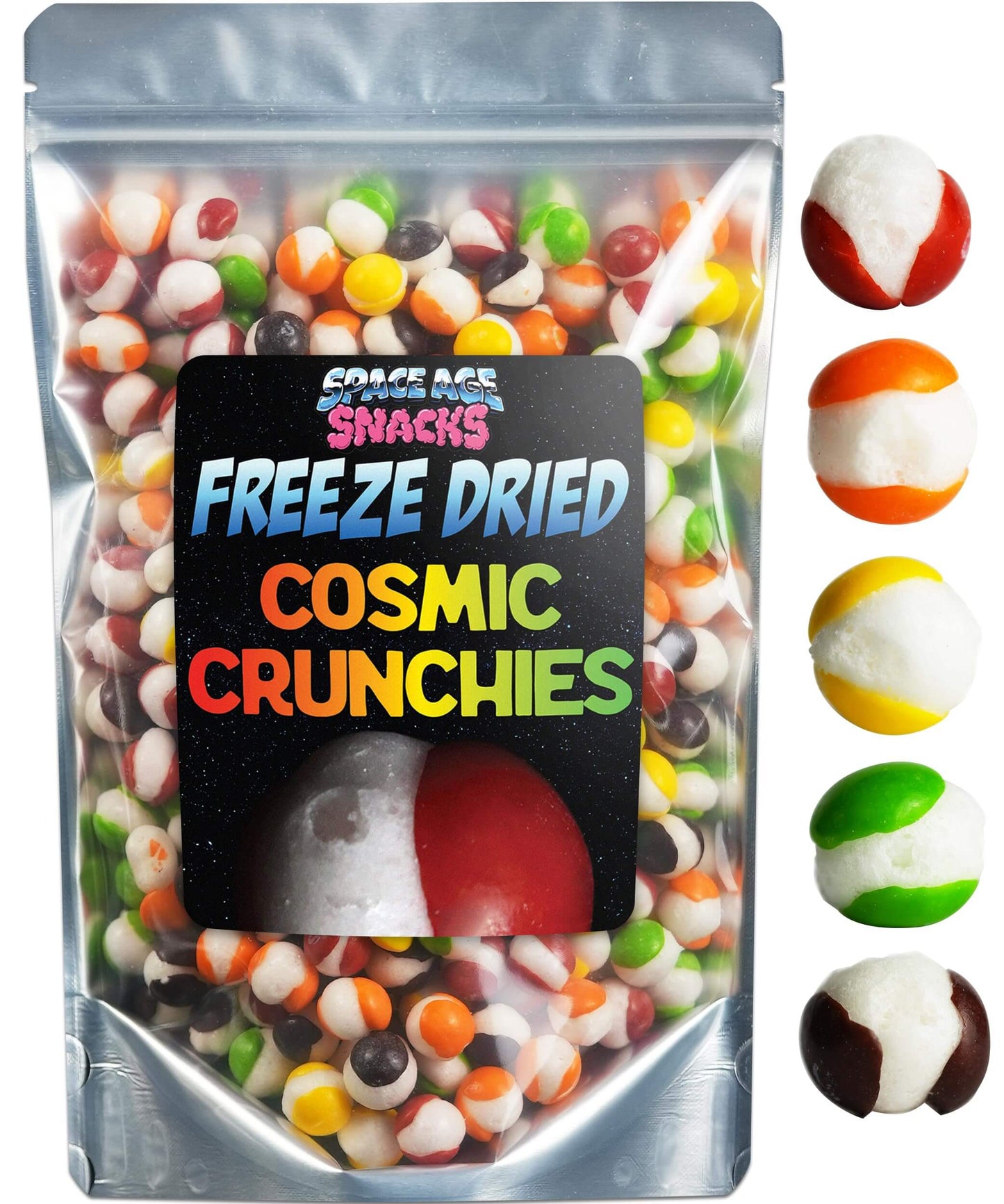 Cosmic Crunchies Freeze-Dried Candy - Viral TikTok Crunchy Snack (4 oz)