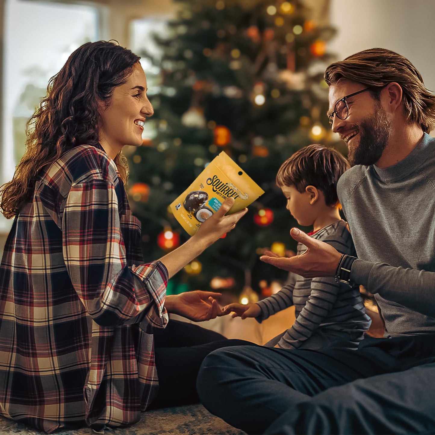 Squirrel Brand Sweet Brown Butter Cashews - Gourmet Artisan Nuts (3.5 oz)