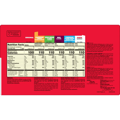 Viral Pringles Variety Pack - 27 Snack Cups, 6 Iconic Flavors