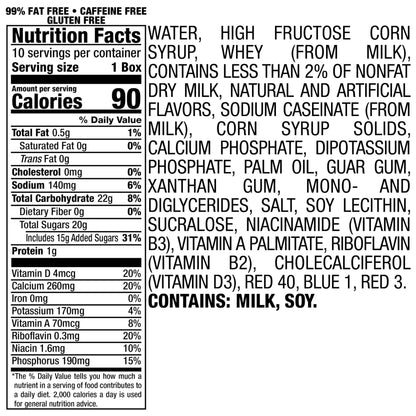 Yoo-hoo Chocolate Drink - Classic Chocolate Beverage (6.5 oz Boxes, 32 Pack)