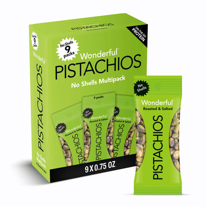 Wonderful Pistachios No Shells - Viral Flavors Variety Pack, Premium Roasted (6.75 oz)