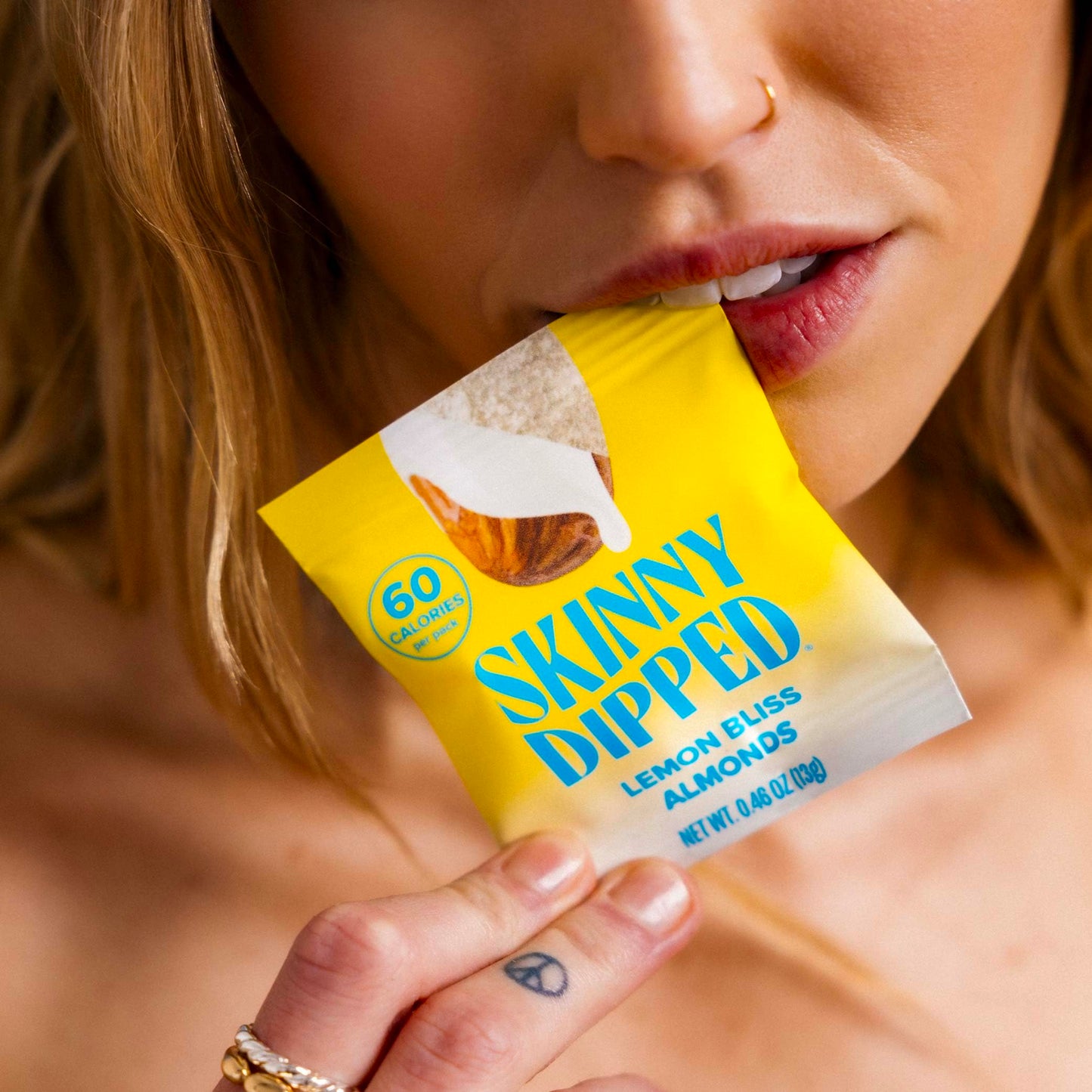 Viral SkinnyDipped Variety Pack - Low Sugar Almonds (25 Mini Bags, 11.5oz)