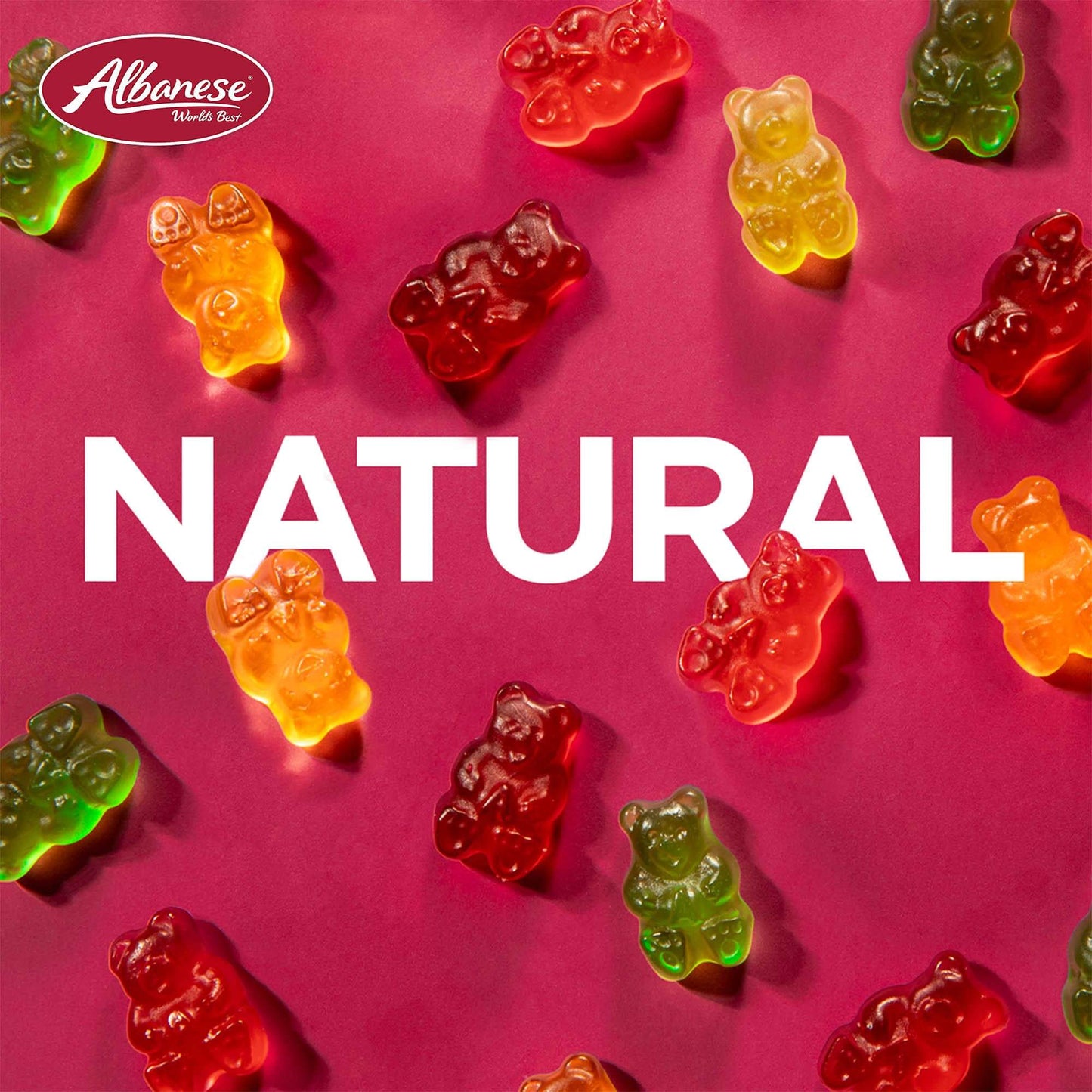 Albanese World's Best Gummi Candy - 5 Pound Bulk Bags - Multiple Varieties