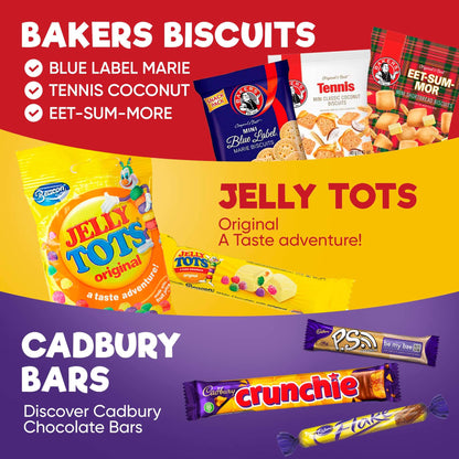 Premium South African Snack Box - 36 Authentic Treats & Confectionery