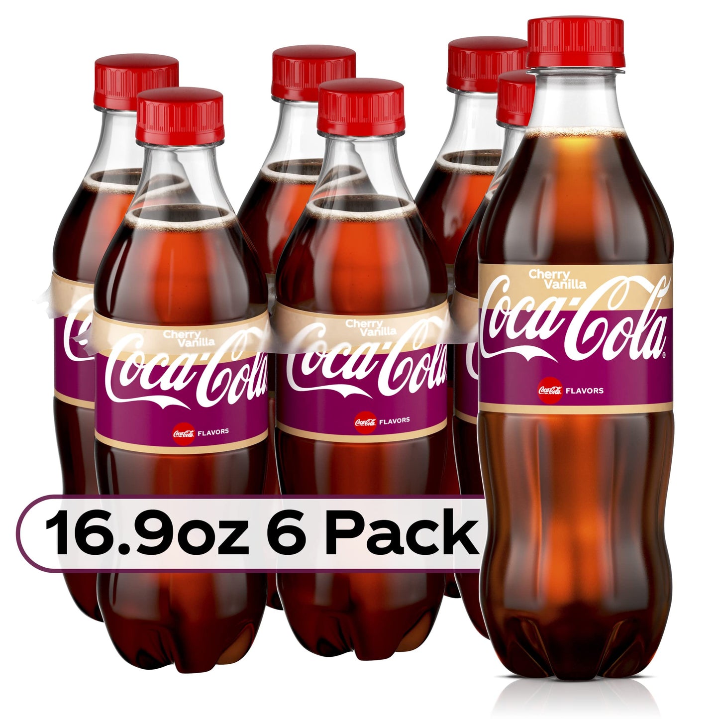 Coca-Cola Original Classic - 16.9 fl oz Bottles, 6 Pack