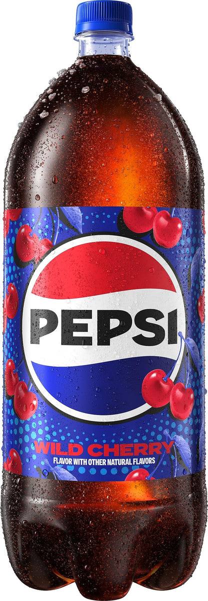 Pepsi Cola Soda Pop, 16.9 Fl Oz Bottles, 6 Pack