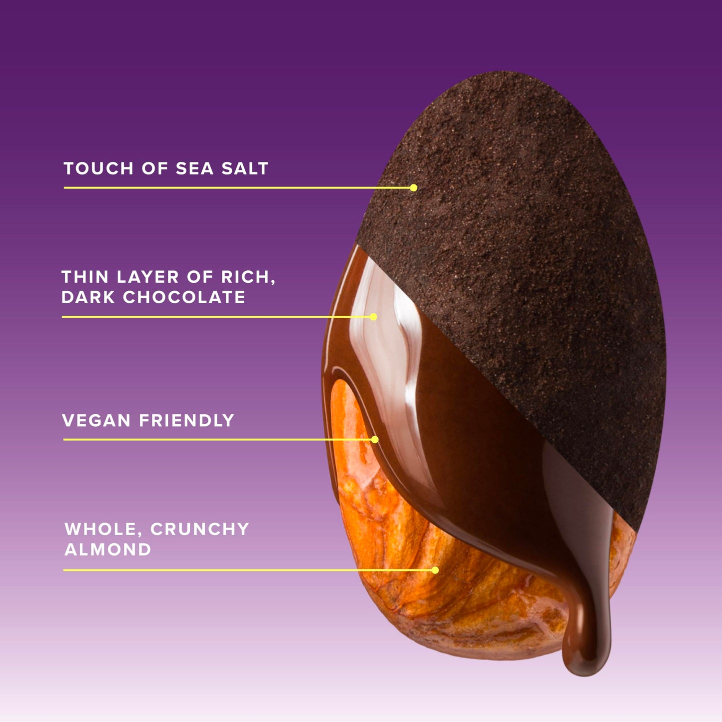 Viral SkinnyDipped Variety Pack - Low Sugar Almonds (25 Mini Bags, 11.5oz)