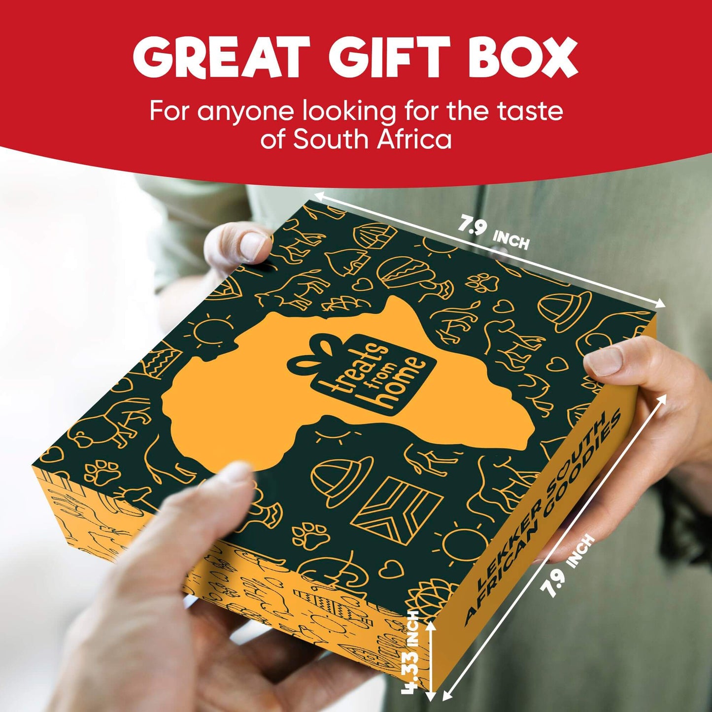 Premium South African Snack Box - 36 Authentic Treats & Confectionery