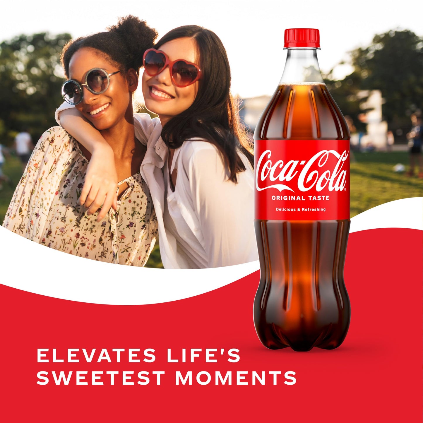 Coca-Cola Original Classic - 16.9 fl oz Bottles, 6 Pack