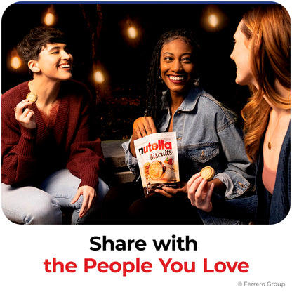 Nutella Biscuits - Premium Hazelnut Cocoa Cookies | 20-Count Family Pack (9.7 oz)