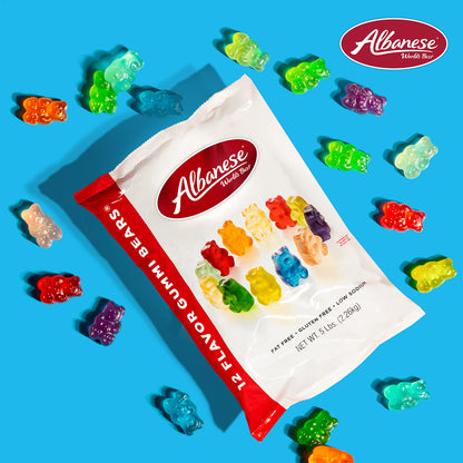 TikTok Viral Albanese Gummi Bears - World's Best 12 Flavors