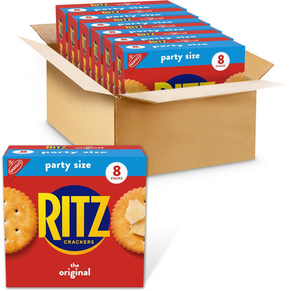 RITZ Fresh Stacks Original Crackers - Party Size, 16 Individually Wrapped Packs (23.7 oz)