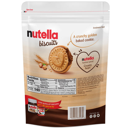 Nutella Biscuits - Premium Hazelnut Cocoa Cookies | 20-Count Family Pack (9.7 oz)