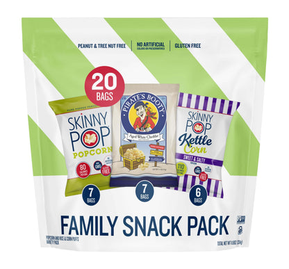 GRAB & GO Premium Snack Variety Assortment - Multiple Pack Sizes Available
