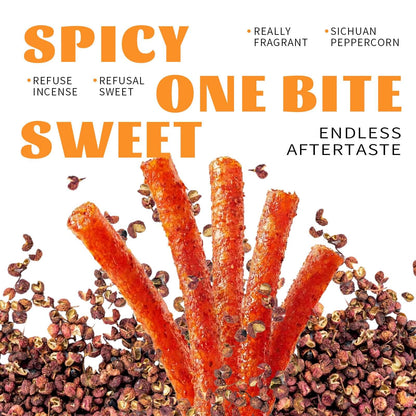 Viral Chinese Latiao Strips - Authentic Vegan Spicy Snack