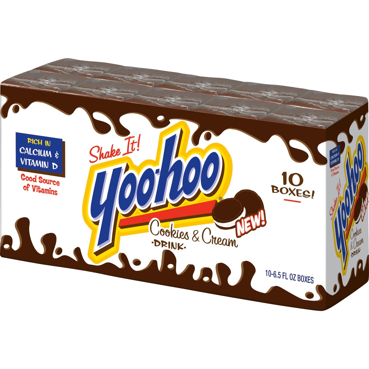 Yoo-hoo Chocolate Drink - Classic Chocolate Beverage (6.5 oz Boxes, 32 Pack)