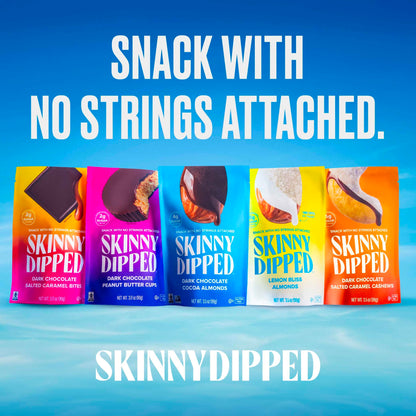 Viral SkinnyDipped Variety Pack - Low Sugar Almonds (25 Mini Bags, 11.5oz)