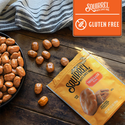 Squirrel Brand Sweet Brown Butter Cashews - Gourmet Artisan Nuts (3.5 oz)