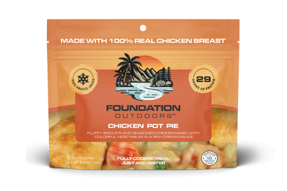 FOUNDATION Outdoors Chicken Pot Pie Meal
