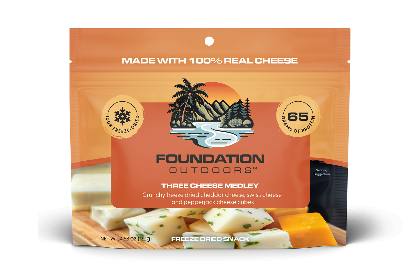 FOUNDATION Outdoors Three Cheese Medley Bites