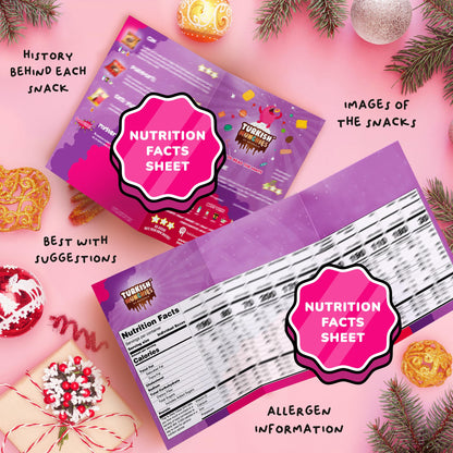 Turkish Munchies International Snack Box - 12 Premium Exotic Snacks