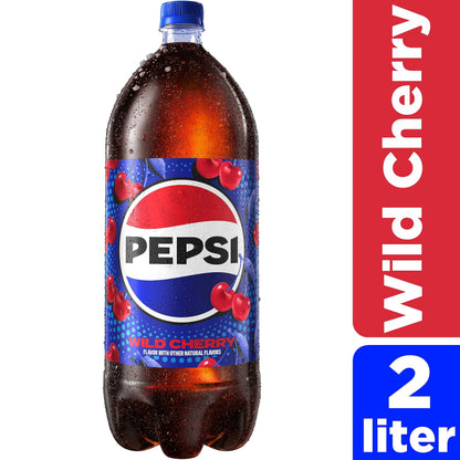 Pepsi Cola Soda Pop, 16.9 Fl Oz Bottles, 6 Pack