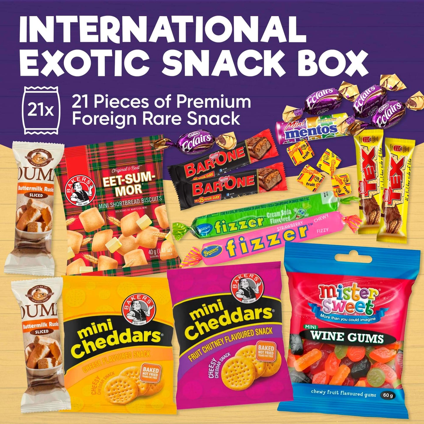 Premium South African Snack Box - 36 Authentic Treats & Confectionery