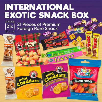 Premium South African Snack Box - 36 Authentic Treats & Confectionery