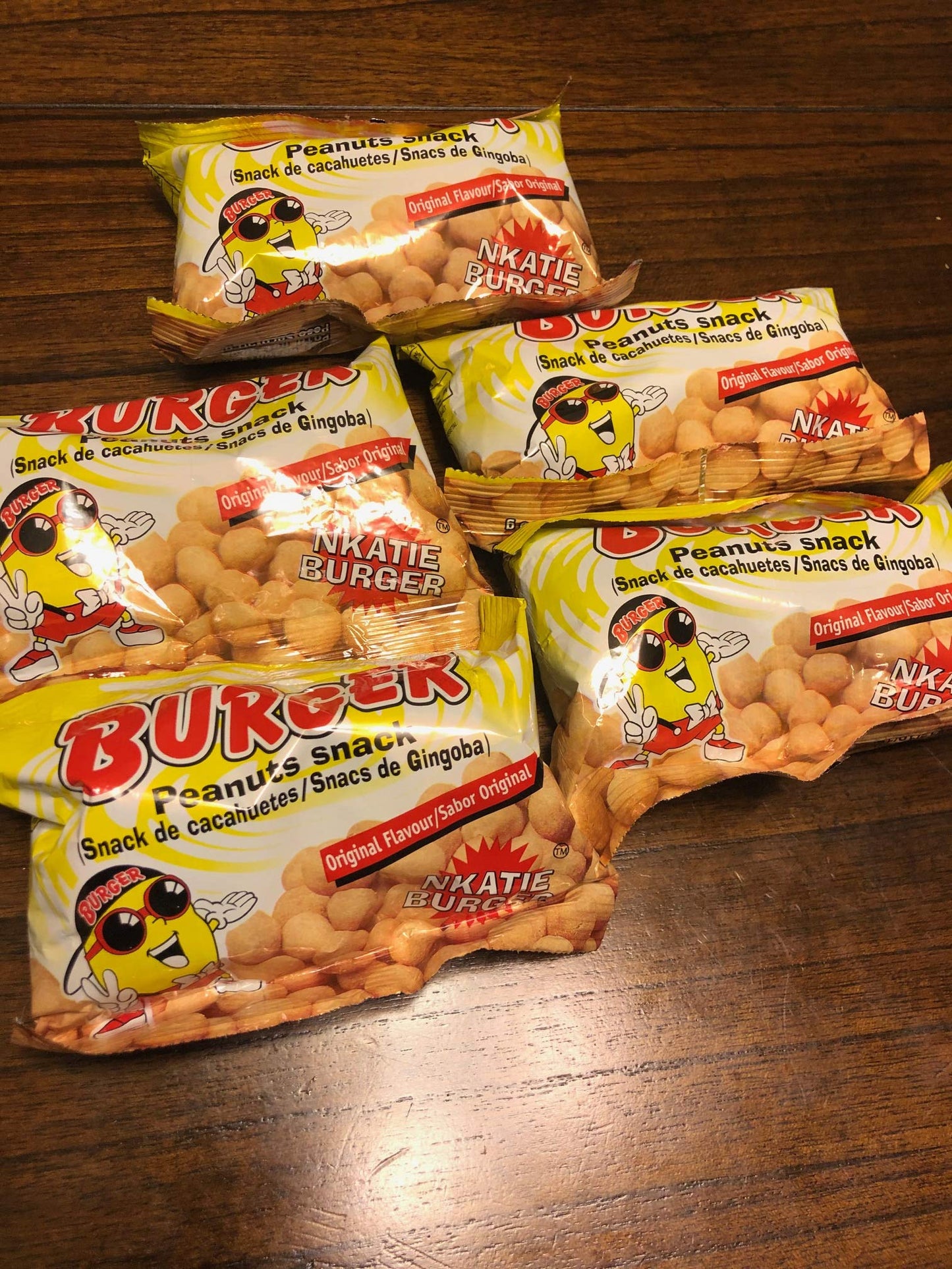 Viral Nkatie Burger - African Peanut Snack [Pack of 4] | Trending