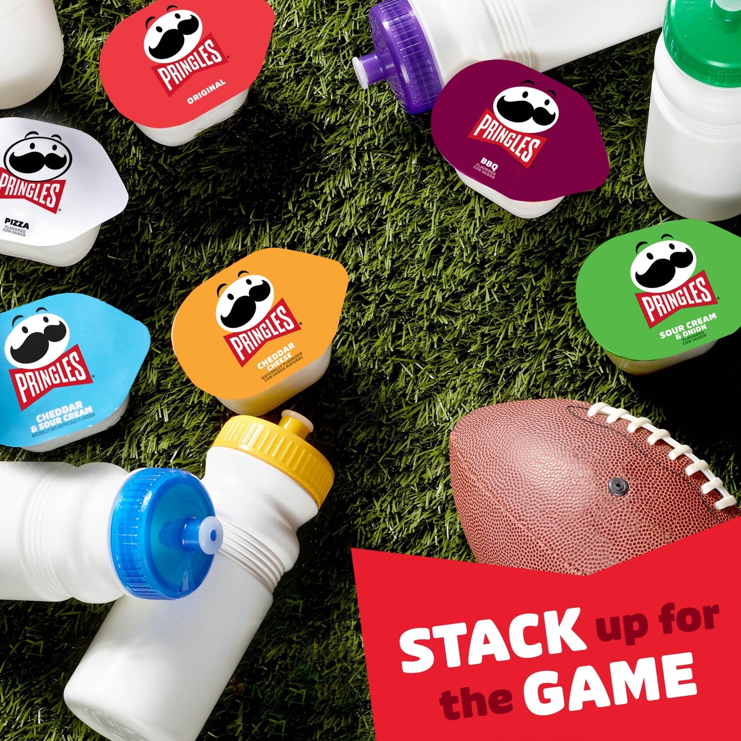 Viral Pringles Variety Pack - 27 Snack Cups, 6 Iconic Flavors