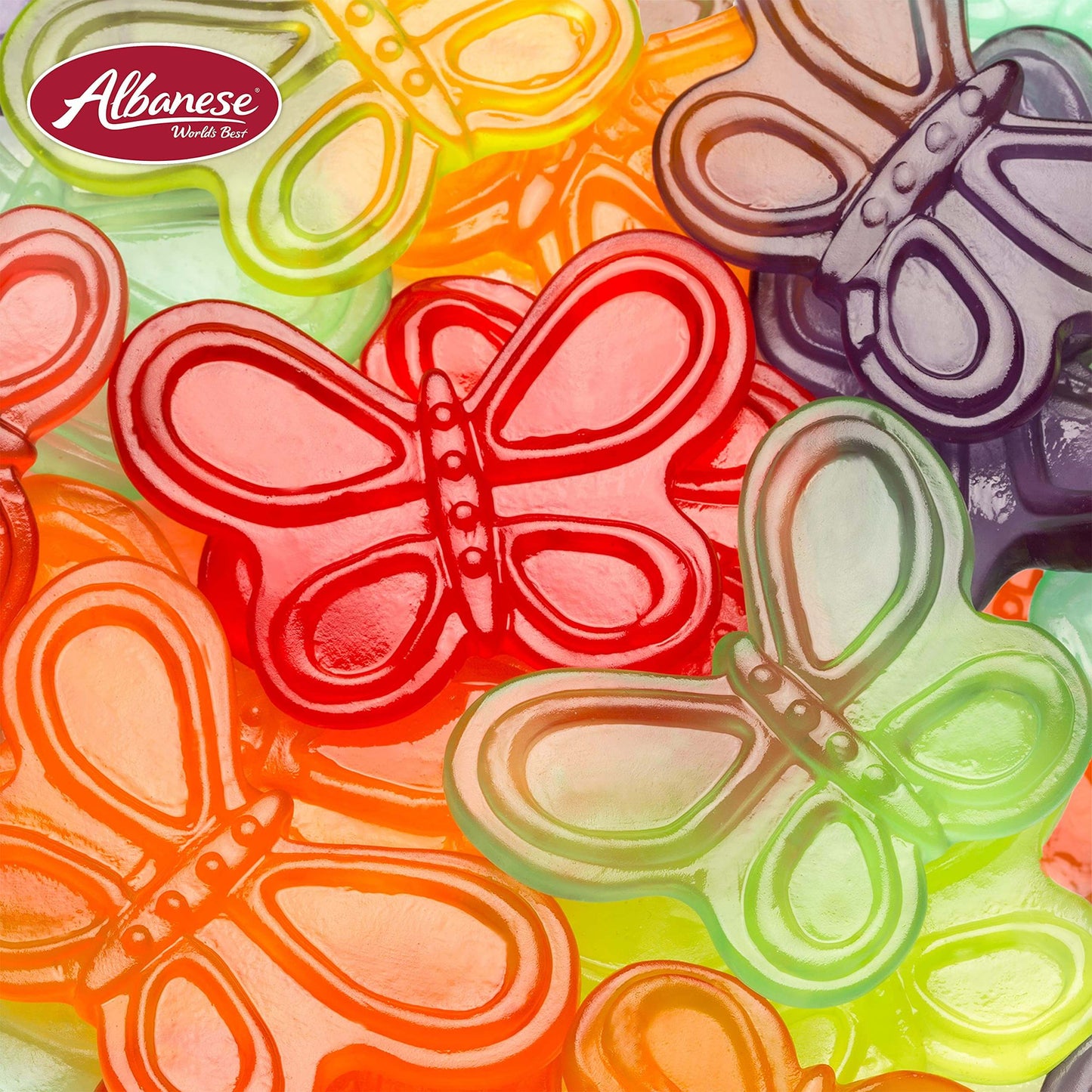 Albanese World's Best Gummi Candy - 5 Pound Bulk Bags - Multiple Varieties