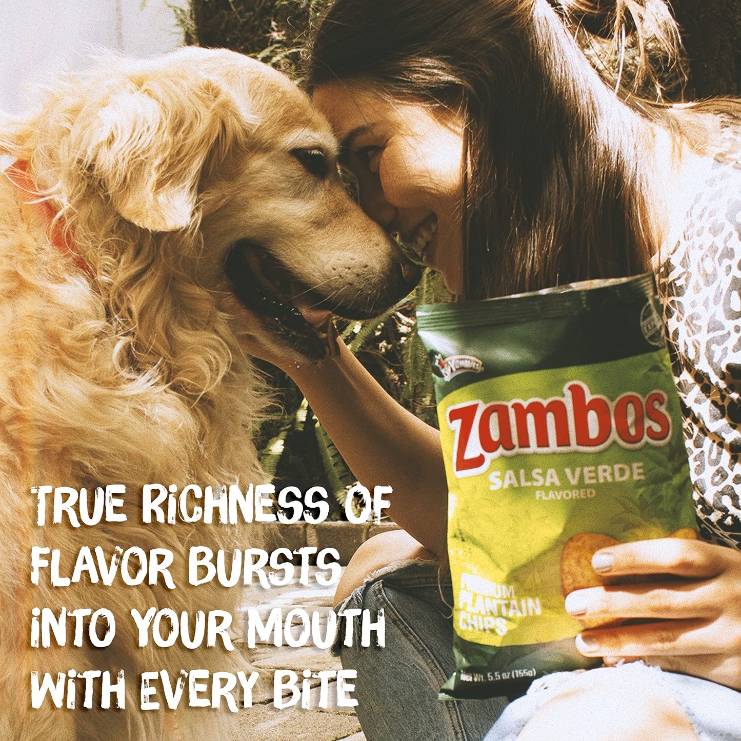 Viral TikTok Zambos Plantain Chips - Chile Limón, Original & Salsa Verde | Premium Central American Snack (5.29 oz)