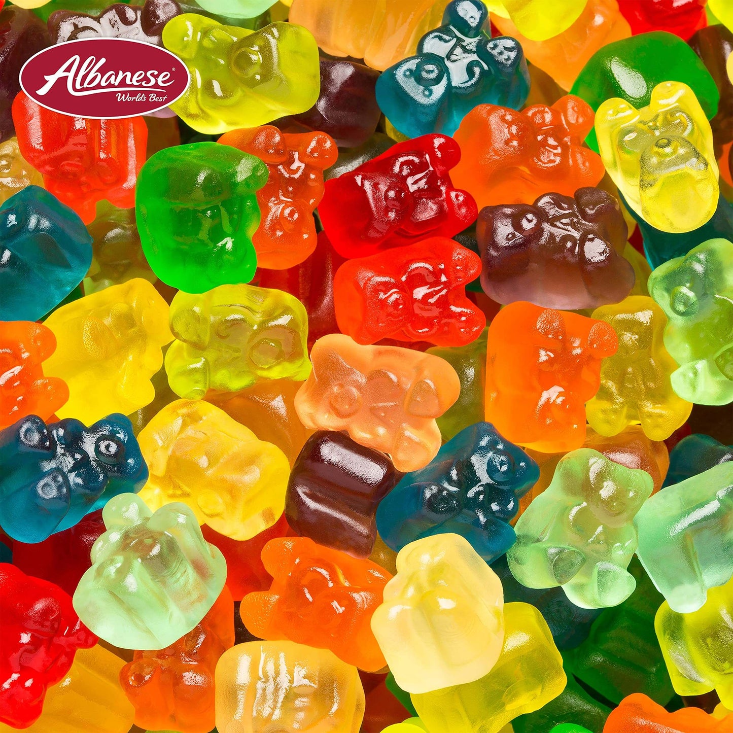 Albanese World's Best Gummi Candy - 5 Pound Bulk Bags - Multiple Varieties
