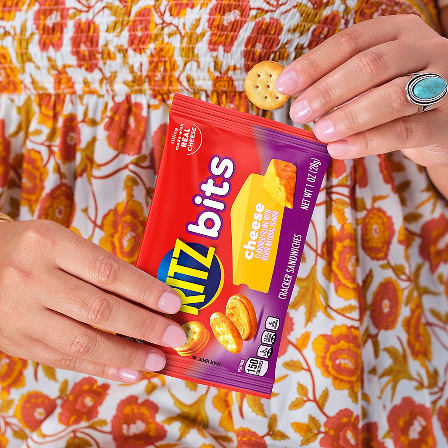 Nabisco Classic Mix Variety Pack, OREO Mini, CHIPS AHOY! Mini, Nutter Butter Bites, RITZ Bits Cheese, School Snacks, 20 - 1 oz Snack Packs