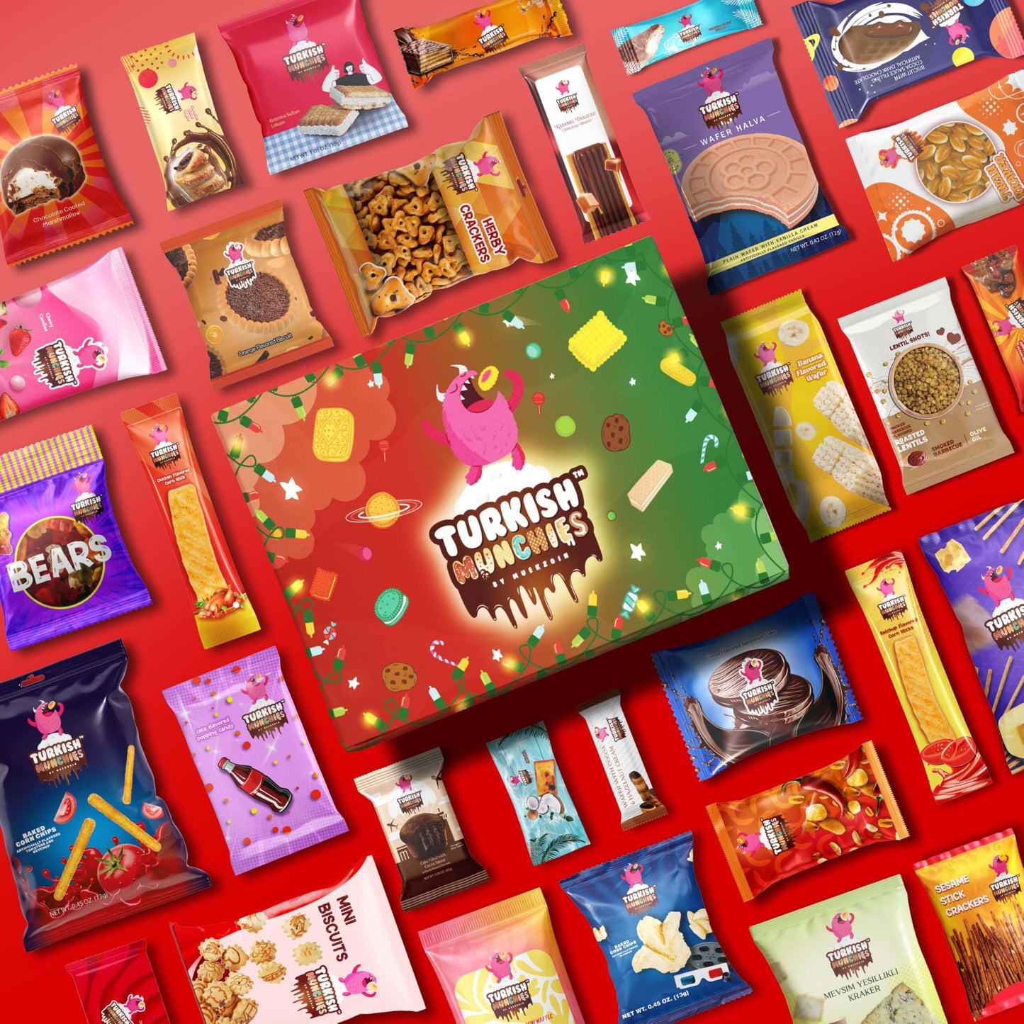 Viral Premium Turkish Snack Box - Authentic International Treats