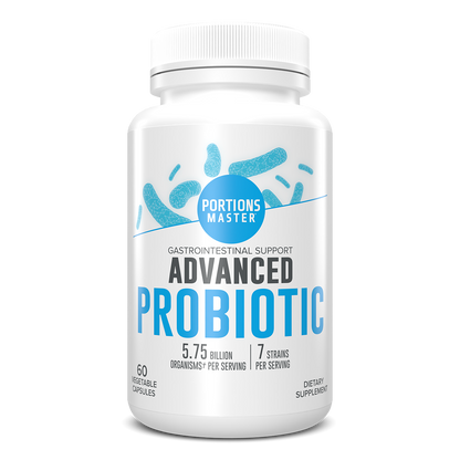 Portions Master Advanced Probiotic 5.75 Billion Gastrointestinal Support (60 Count)