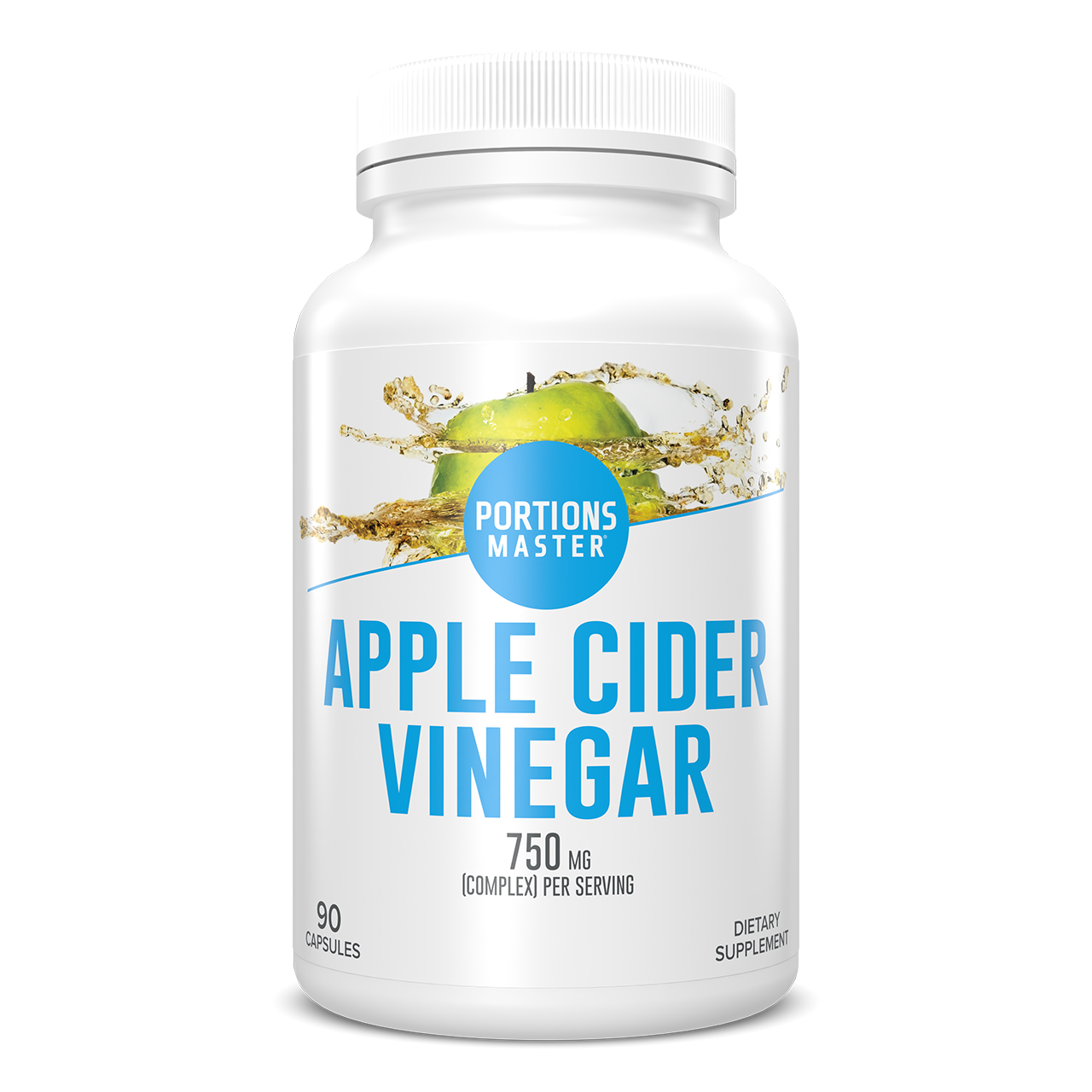 Portions Master Apple Cider Vinegar (90 Count)