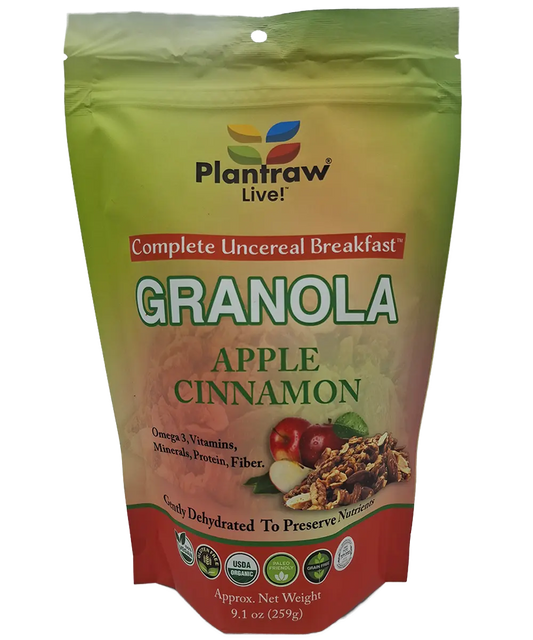 Granola - Apple Cinnamon (Grain-free, gluten-free with neither added sugar nor sweeteners)