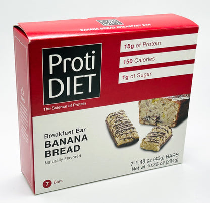 Banana Bread Bar - ProtiDiet