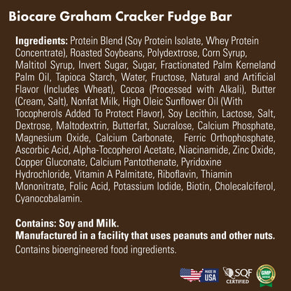 15G Protein Graham Cracker Fudge Bar