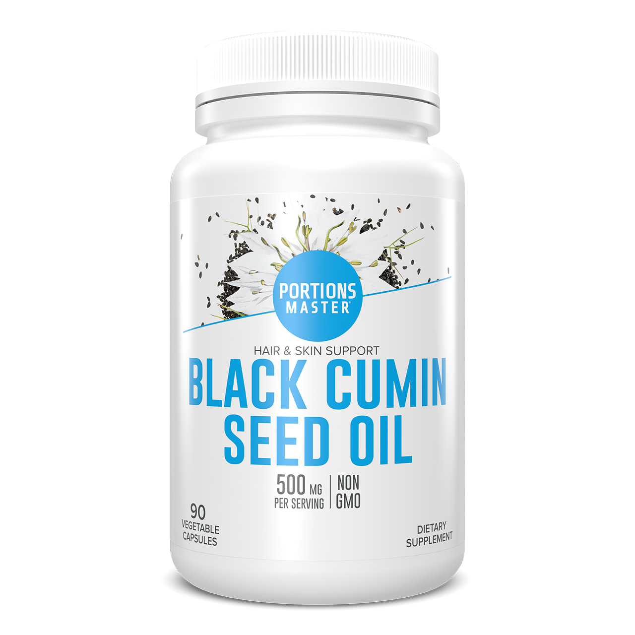 Portions Master Black Cumin Seed Oil  (90 Count)