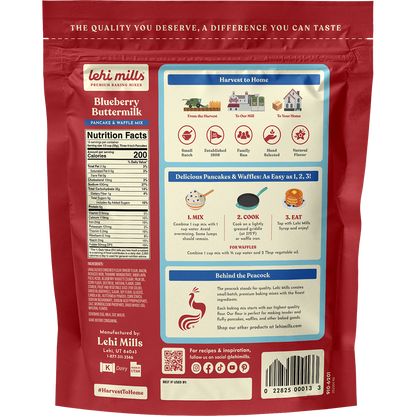 Blueberry Buttermilk Pancake & Waffle Mix