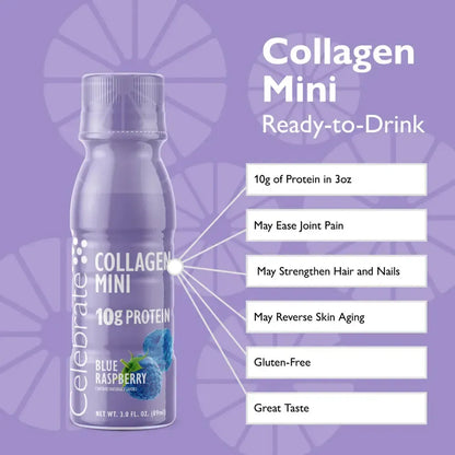 Collagen Mini 10g Protein Shots - Celebrate
