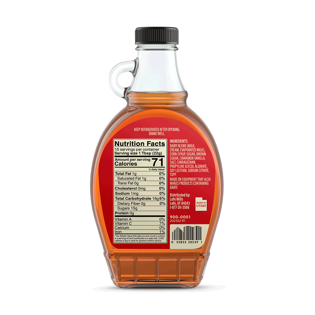 Cinnamon Cream Syrup