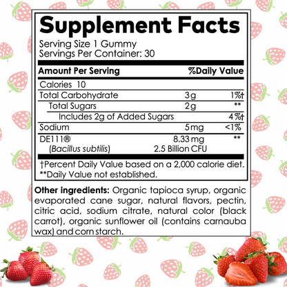 Clear Buddy Organic Kids Probiotic Gummies