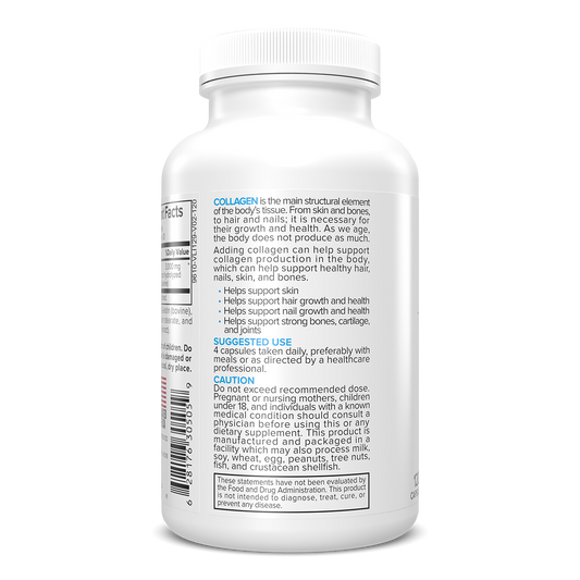 Portions Master Collagen 3000 Hair, Skin, Nails, & Bones Support (120 Count)