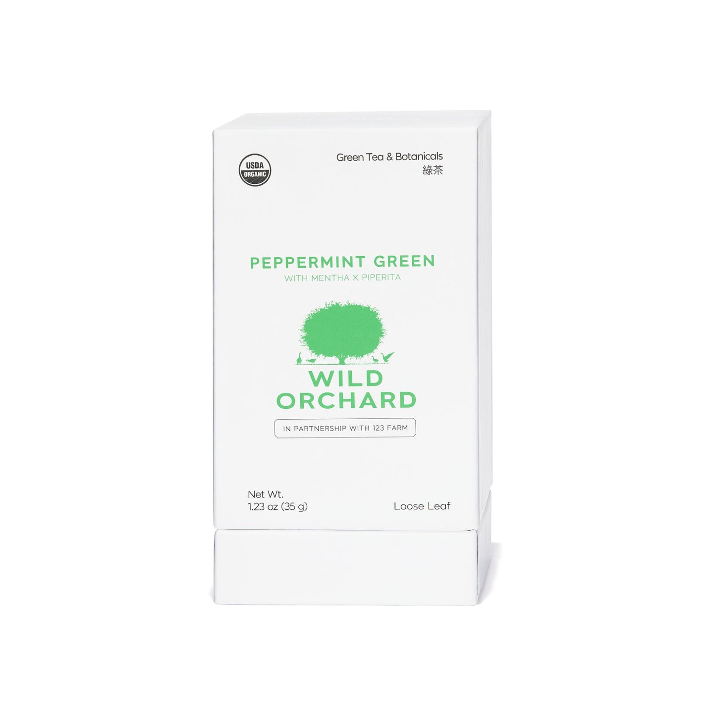 Peppermint Green - Organic Loose Leaf Green Tea