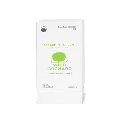 Spearmint Green - Organic Loose Leaf Green Tea