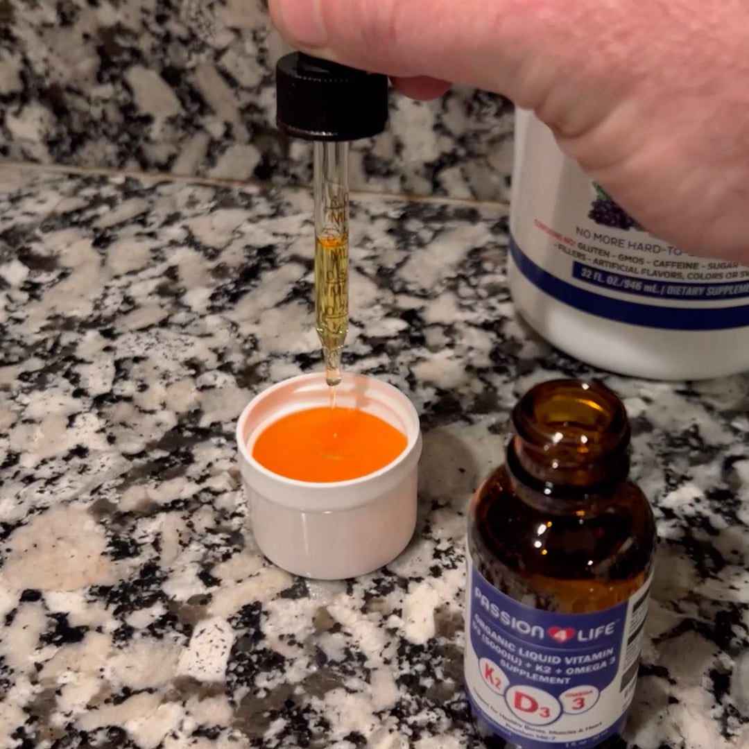Daily Liquid D3, K2 + Omega 3 Vitamin