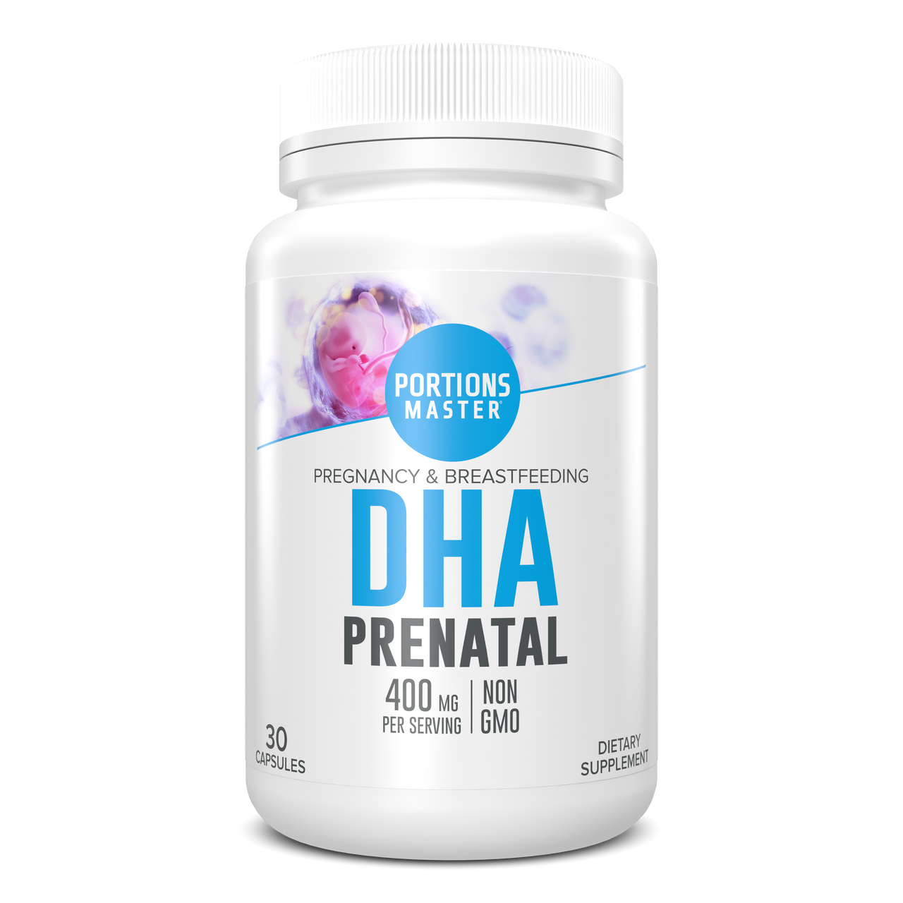 Portions Master DHA Prenatal Pregnancy & Breastfeeding (30 Count)